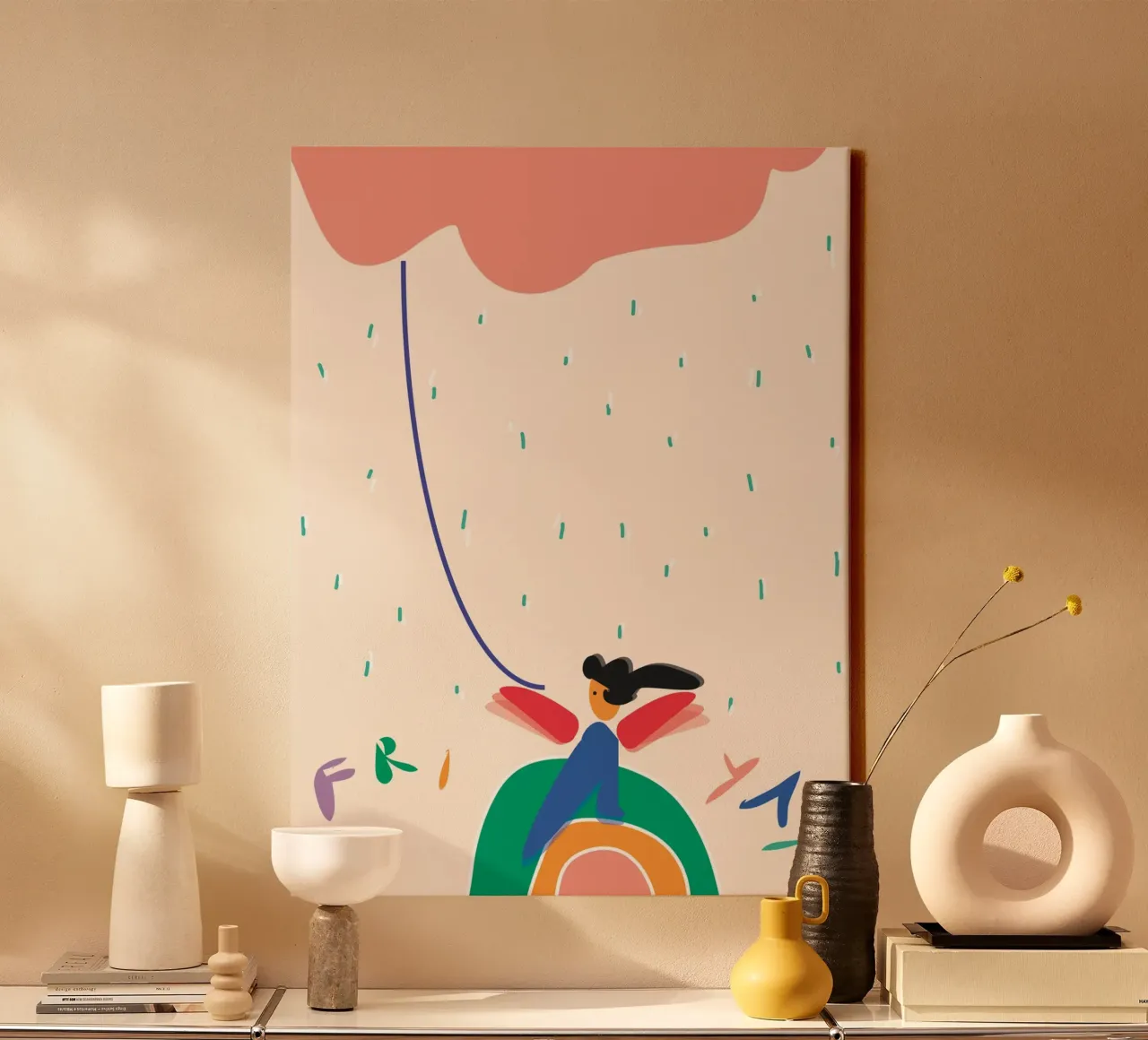 friyay. tela da FRICKE DESIGN