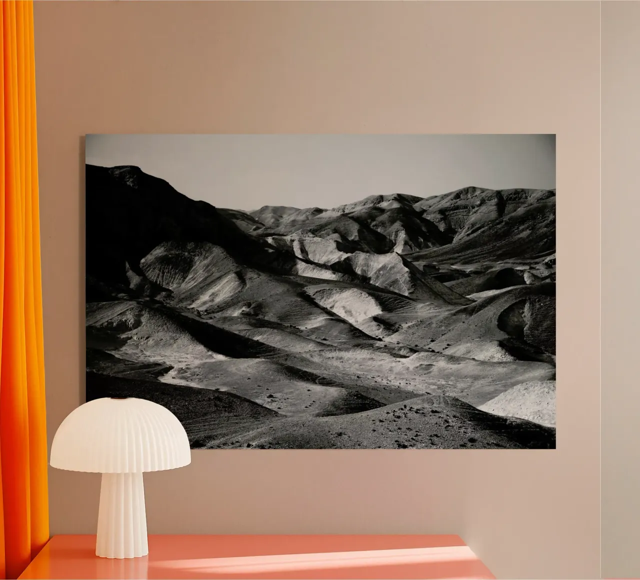 Mountains Of The Judean Desert 4 plexiglass da Tal Paz-Fridman