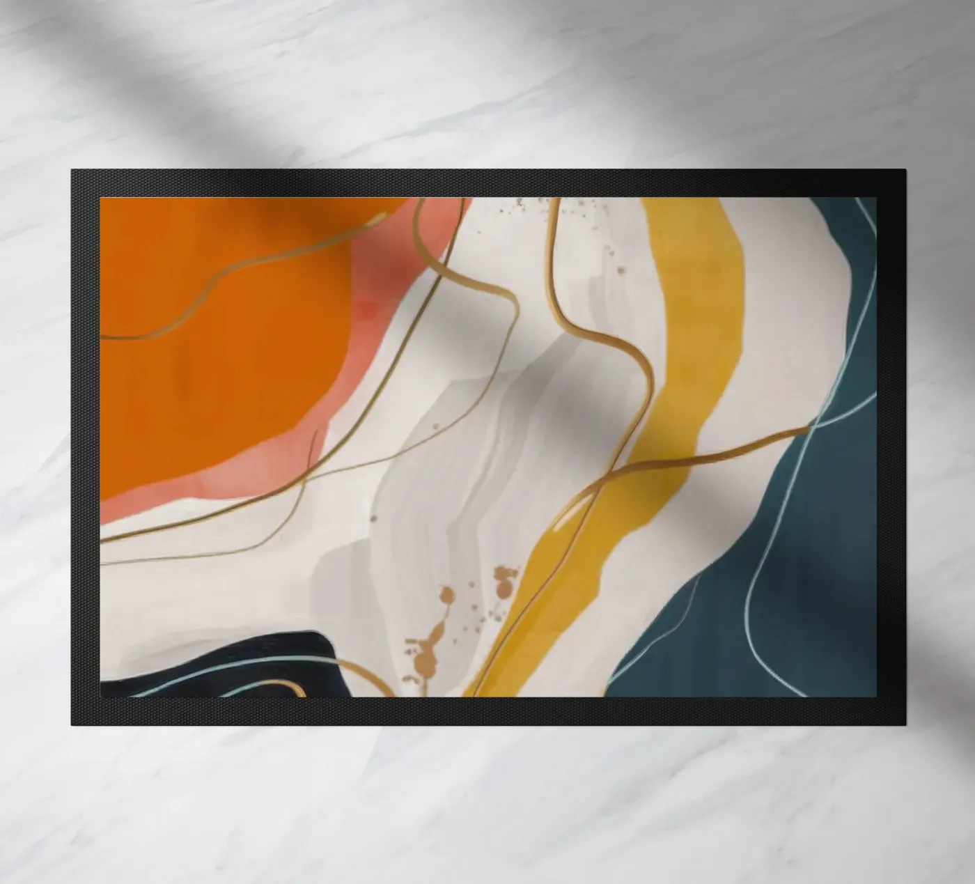 Meander Vlamaders deurmat van Monarch Arc