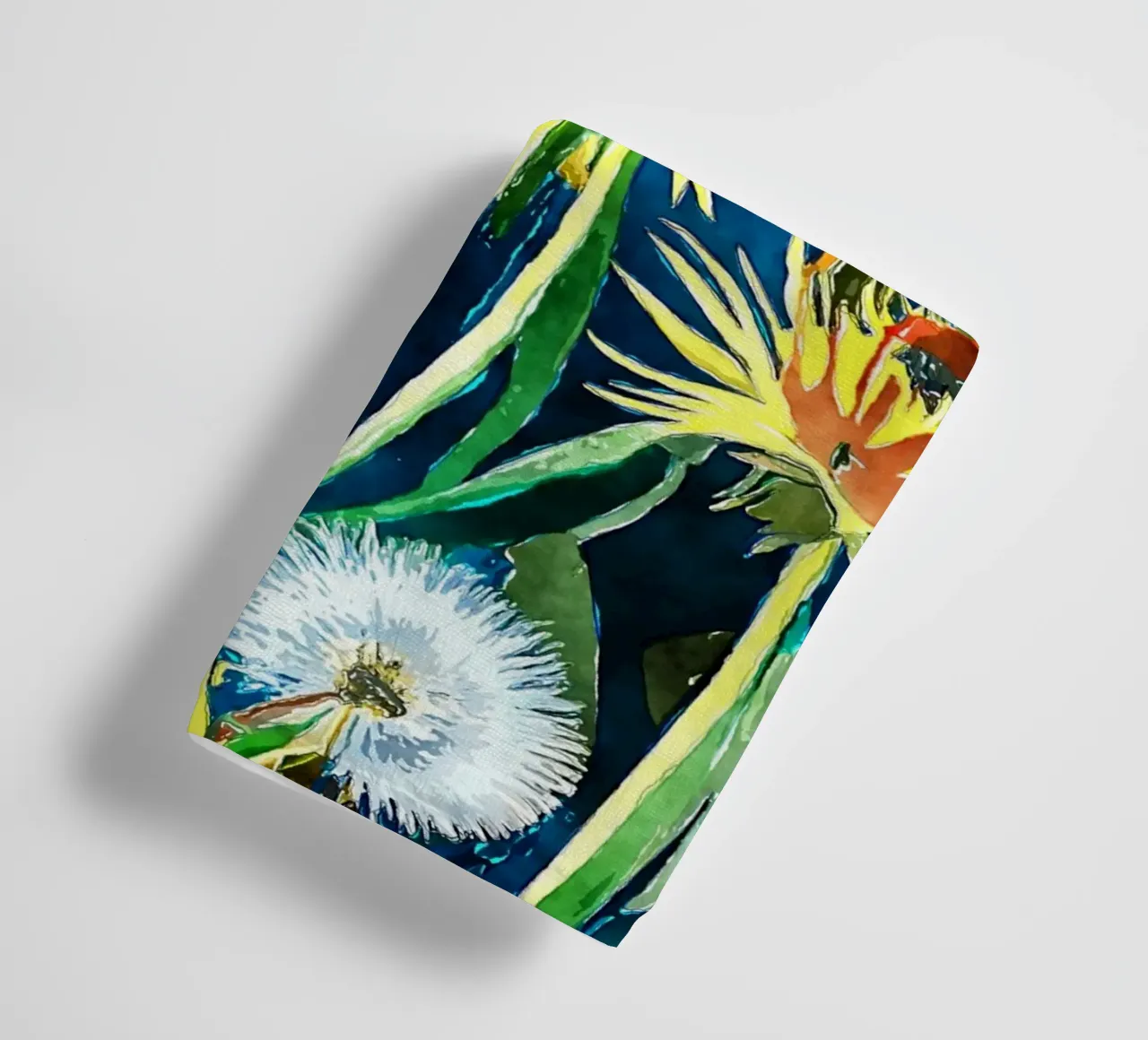 Funky Löwenzahn Handtuch von Botanical Pattern House