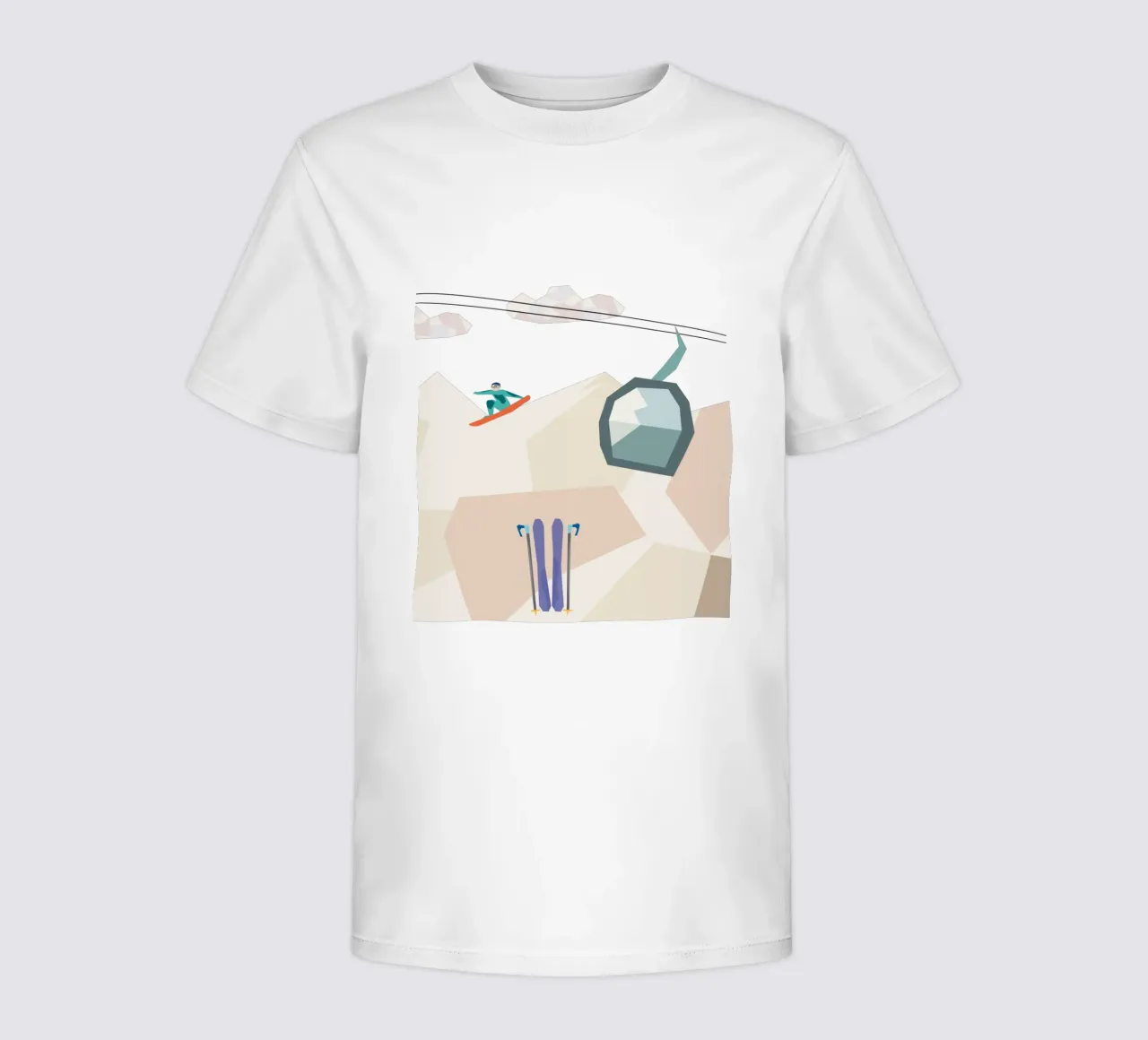 winter t-shirt bambini da FRICKE DESIGN