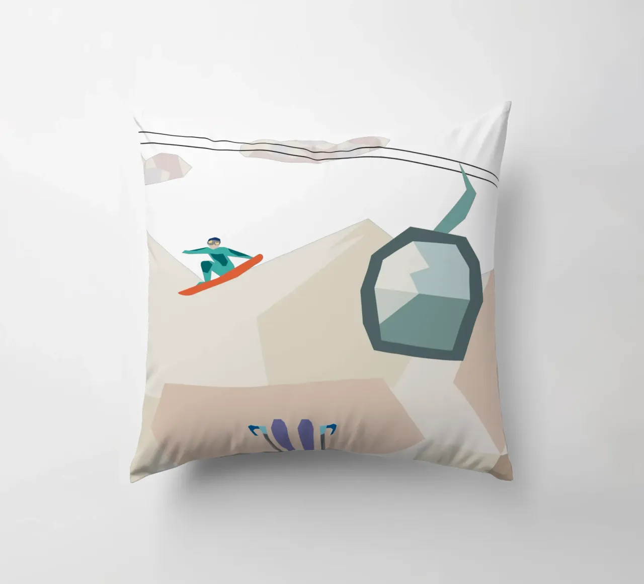 winter. decorative cushion by FRICKE DESIGN