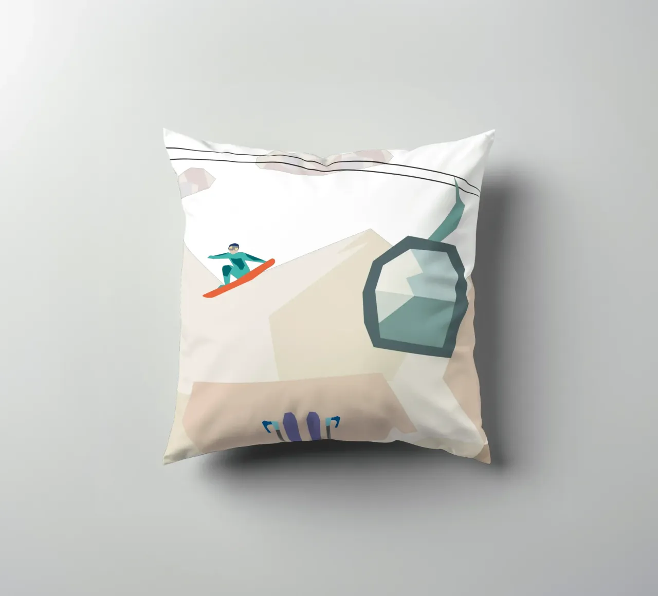 winter. decorative cushion by FRICKE DESIGN