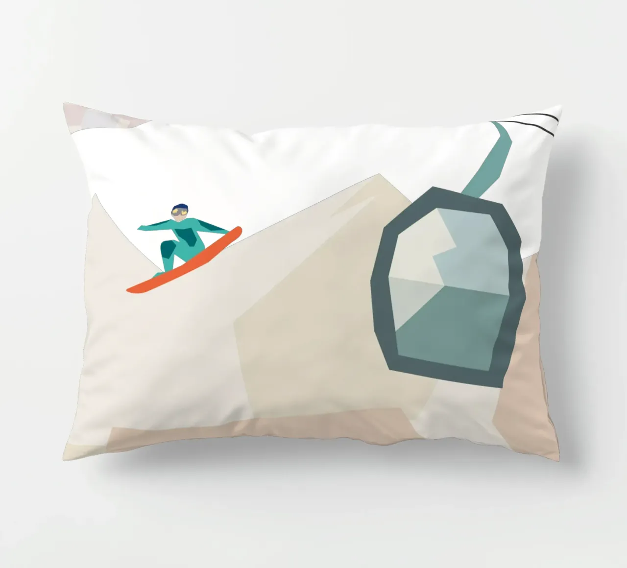 winter. decorative cushion by FRICKE DESIGN