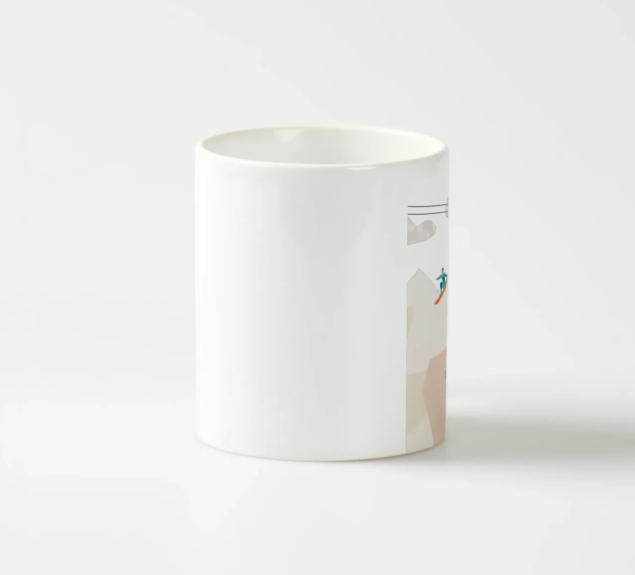 winter. ceramic mug by FRICKE DESIGN