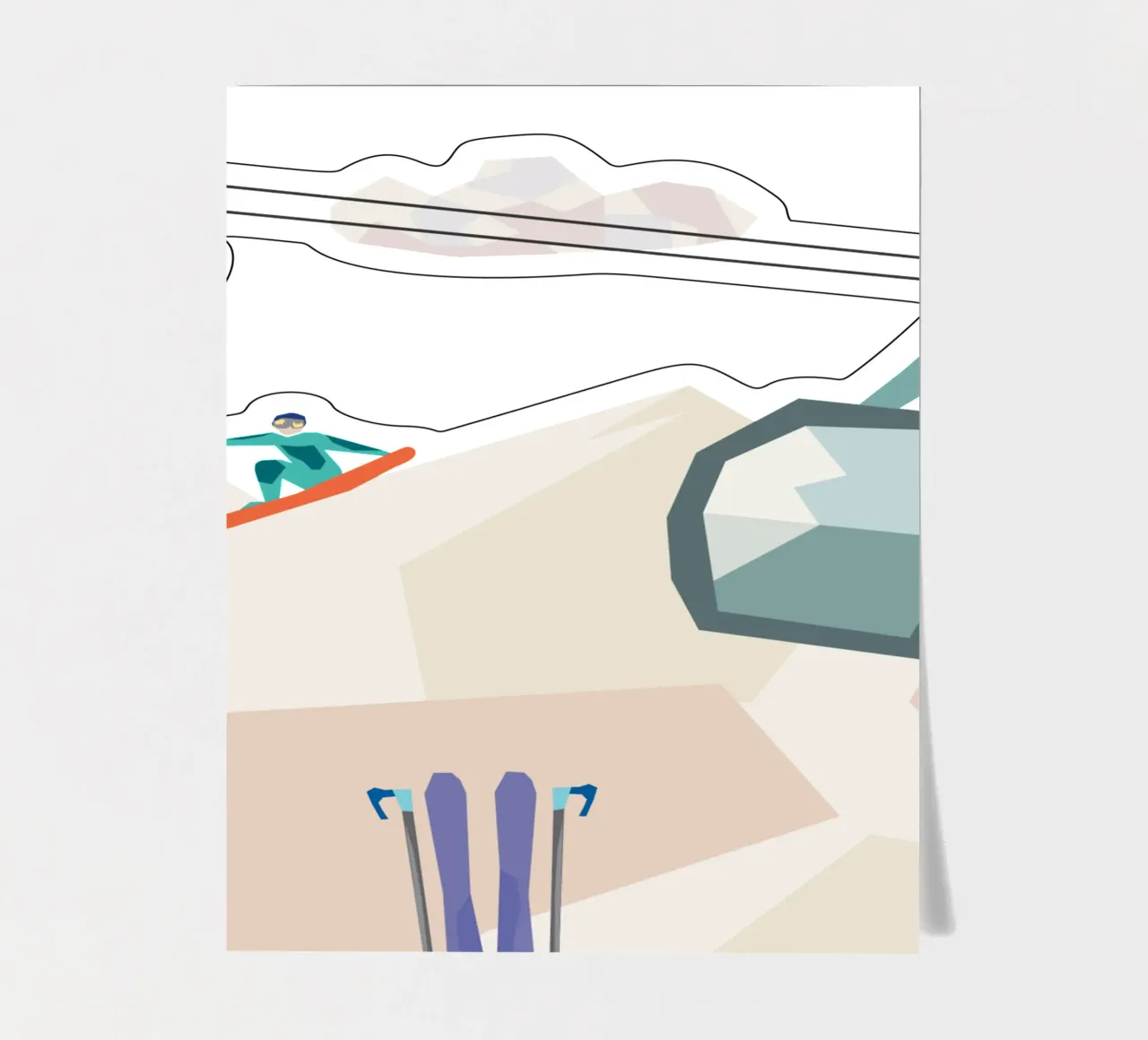 winter sticker sheet by FRICKE DESIGN