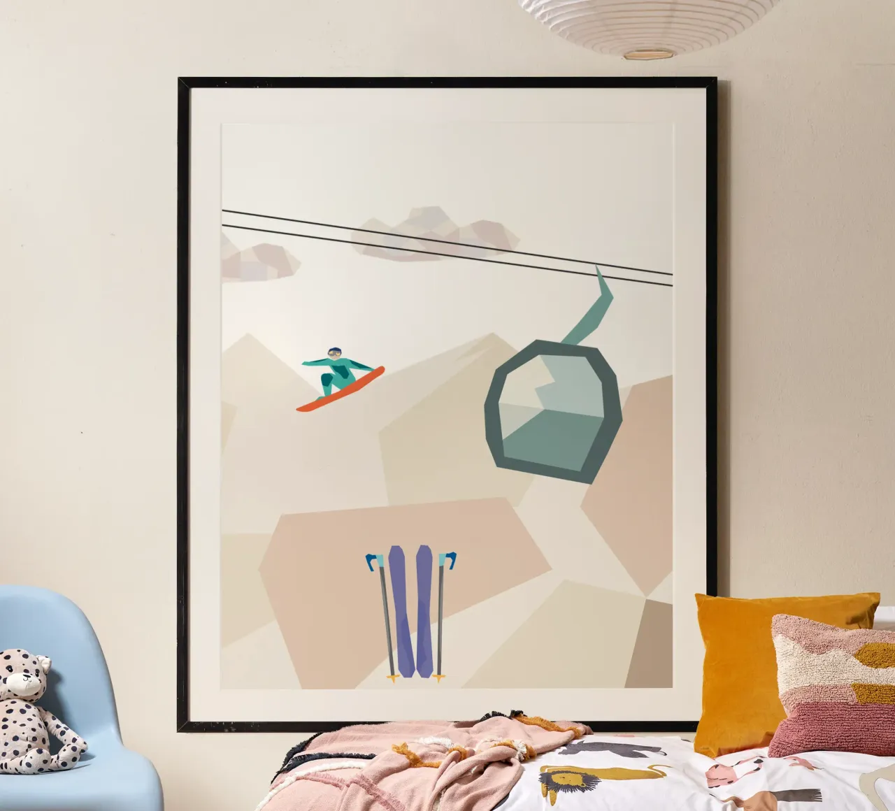 winter. poster by FRICKE DESIGN