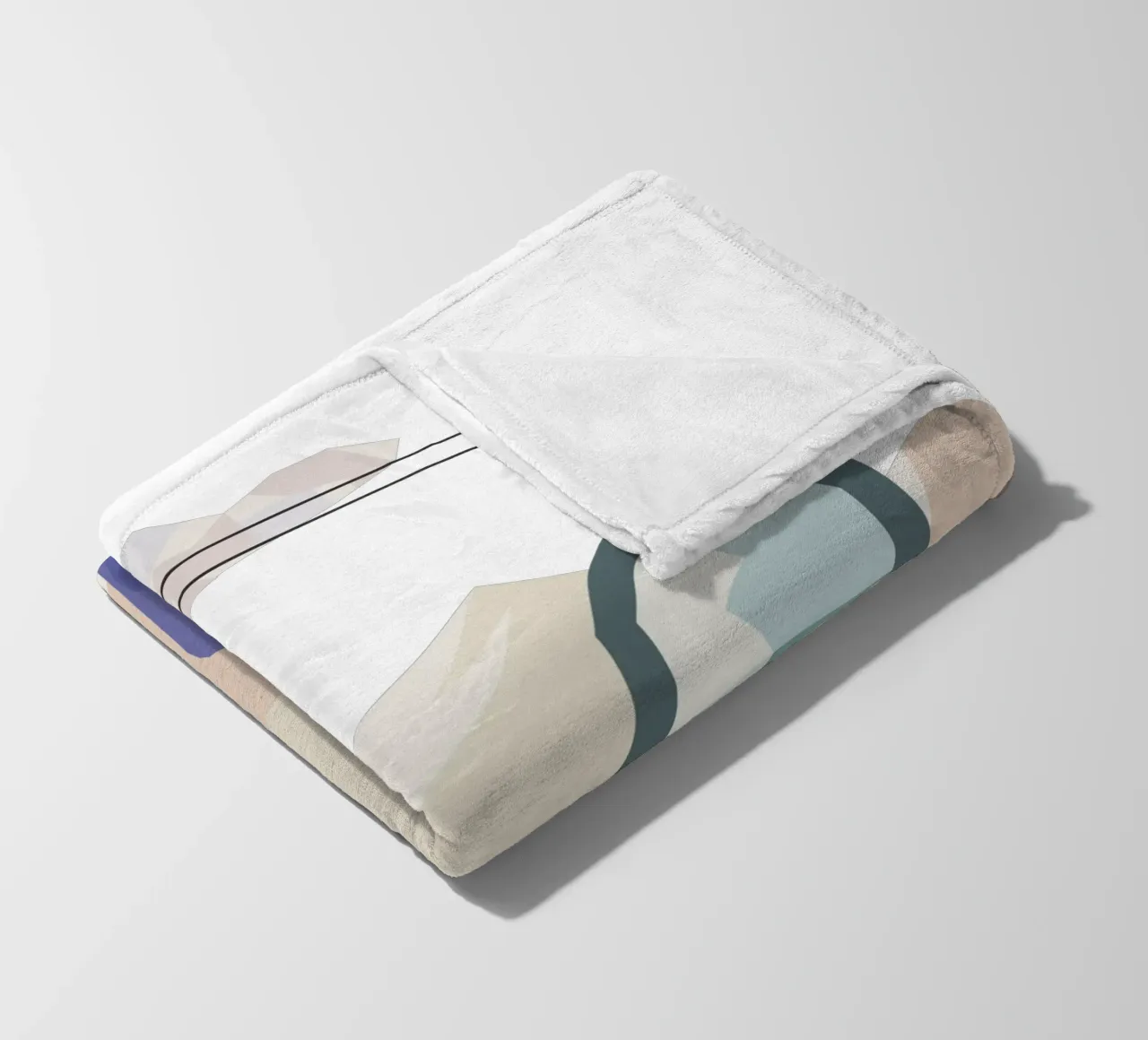 winter. fleece blanket by FRICKE DESIGN