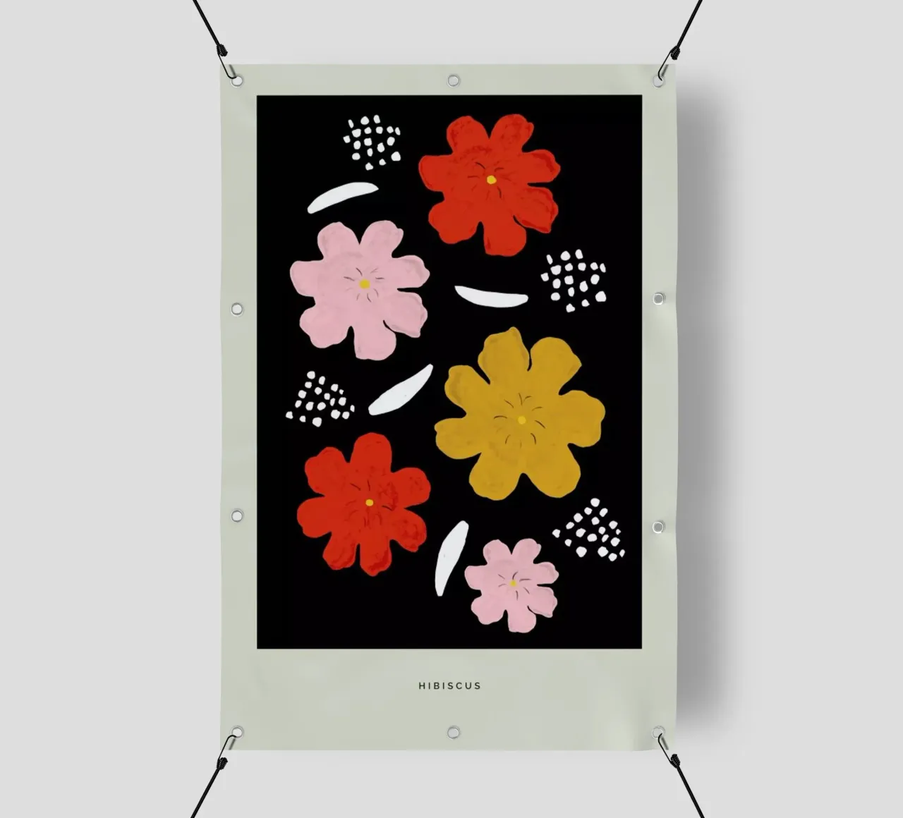 Hibiscus II telo in pvc da Studio One