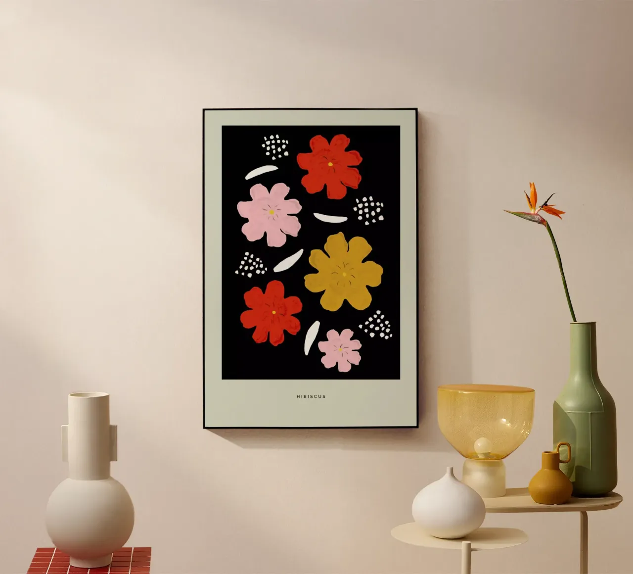 Hibiscus II Acryl-Glas von Studio One