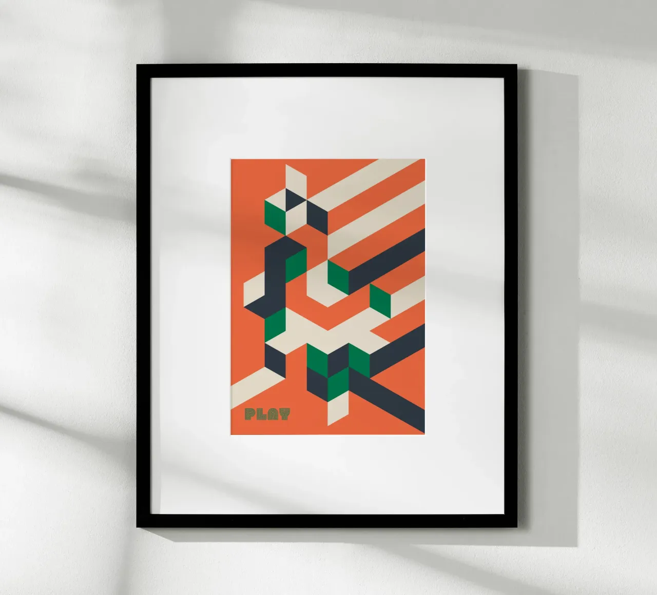 play. poster da FRICKE DESIGN