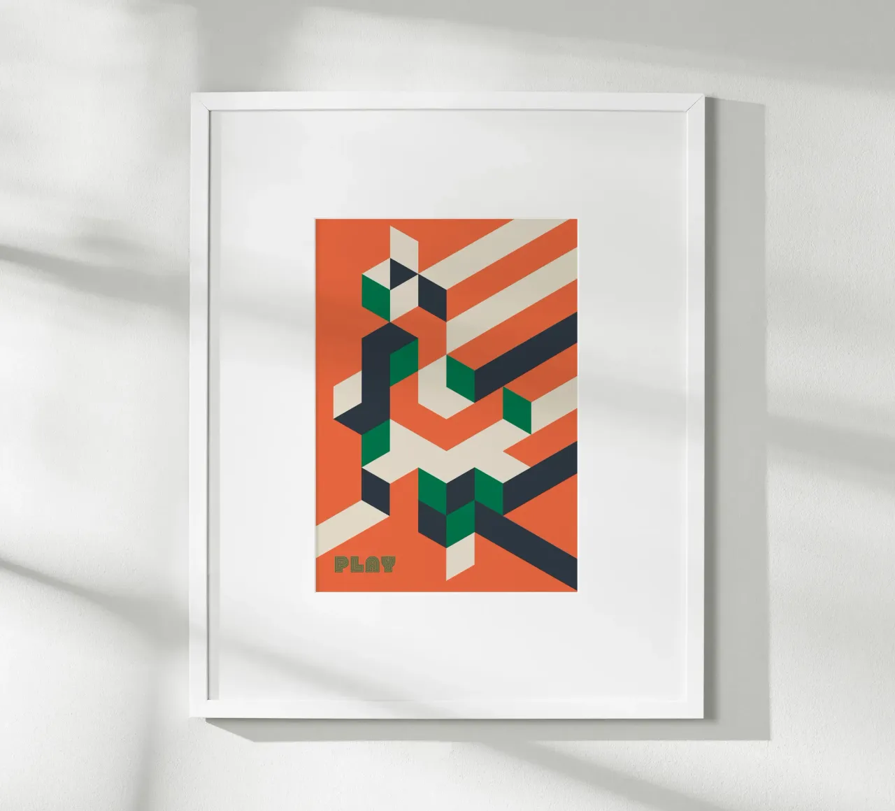 play. poster da FRICKE DESIGN