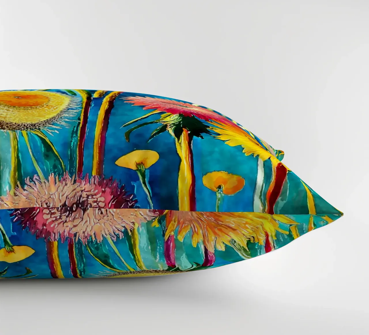 Denti di leone divertenti cuscino da Botanical Pattern House