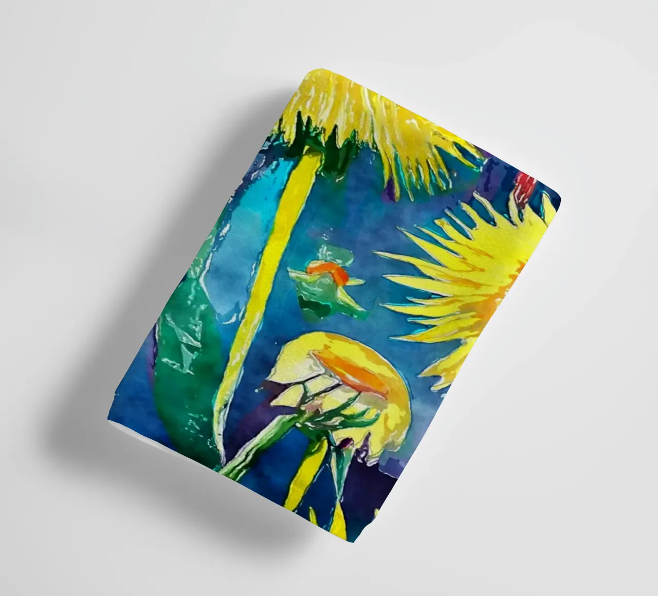 Denti di leone divertenti asciugamano da bagno da Botanical Pattern House