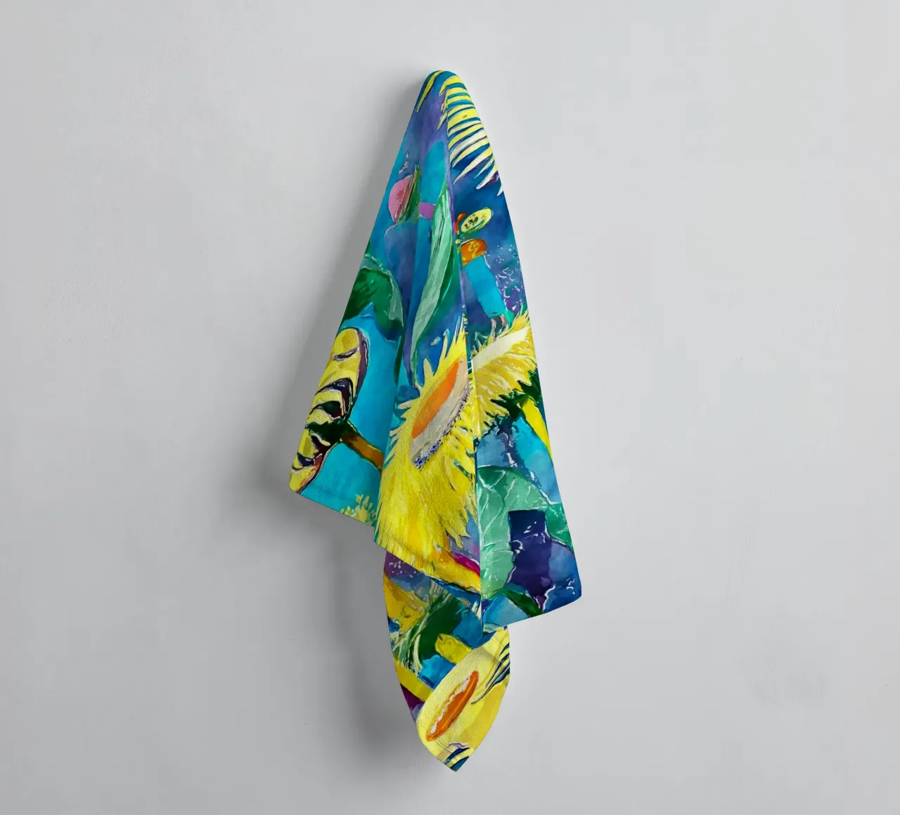 Denti di leone divertenti asciugamano da bagno da Botanical Pattern House