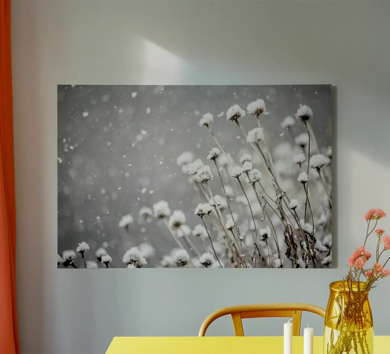 Watching Snow Settle @PixLifePhoto canvas by EyeEm Mobile GmbH