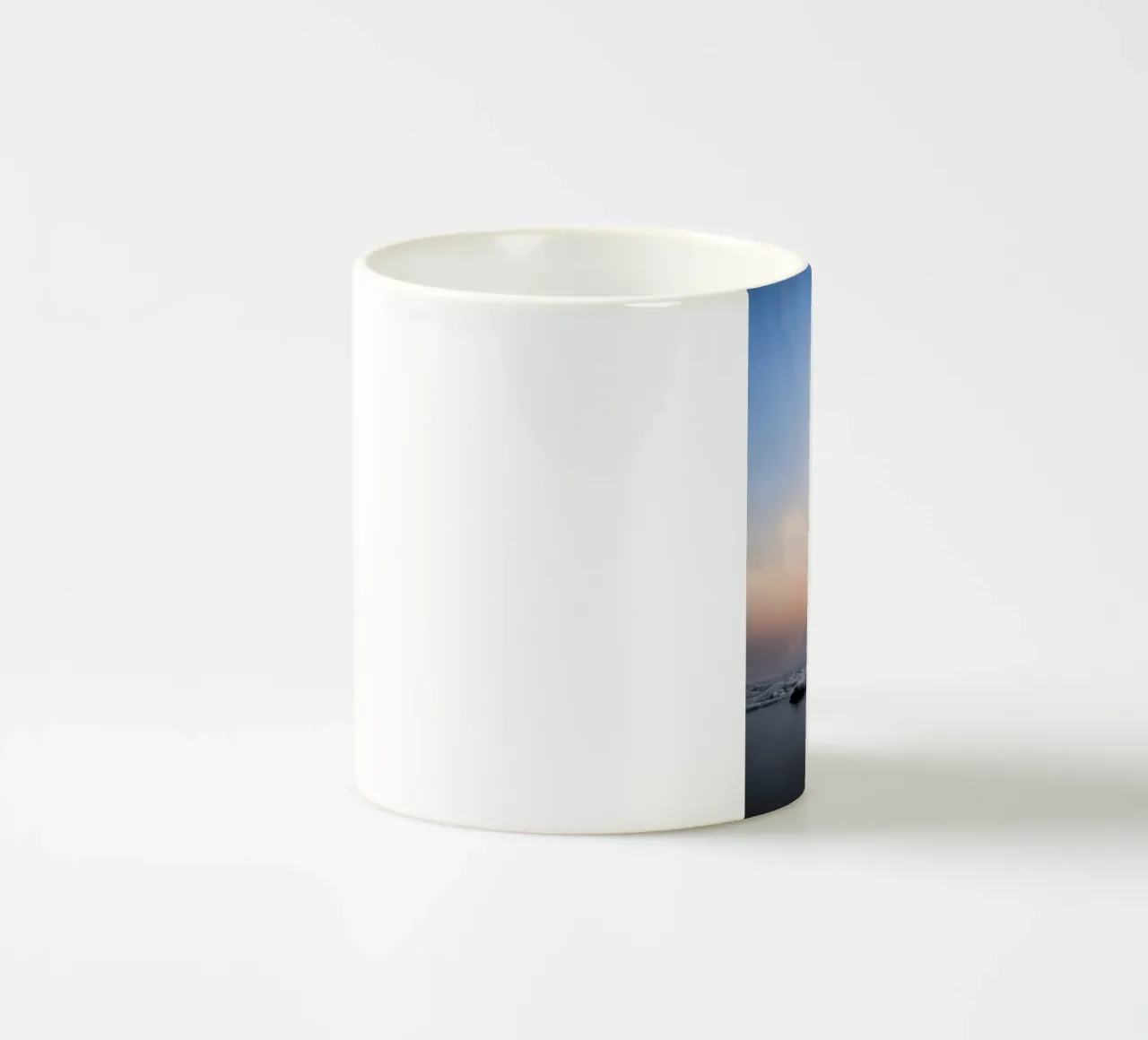 Iceland #05: Jökulsárlón Glacier Lagoon: Icelandic Dawn tazza in ceramica da zenitt