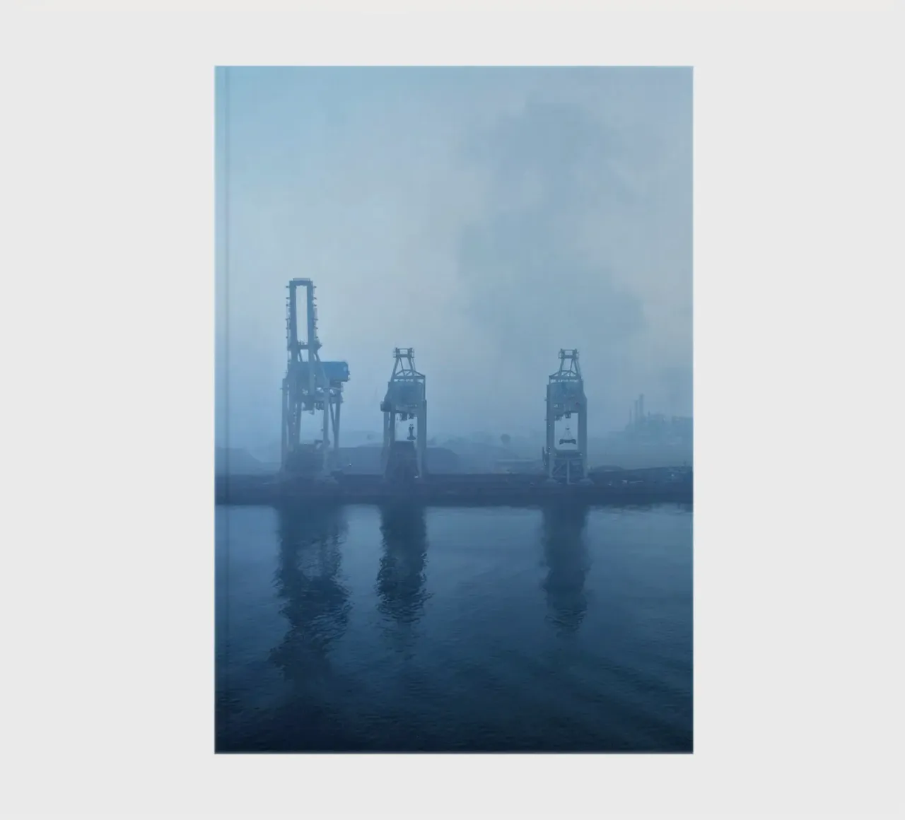 Rotterdam #02: Rotterdam Harbor in the Mist diario da zenitt
