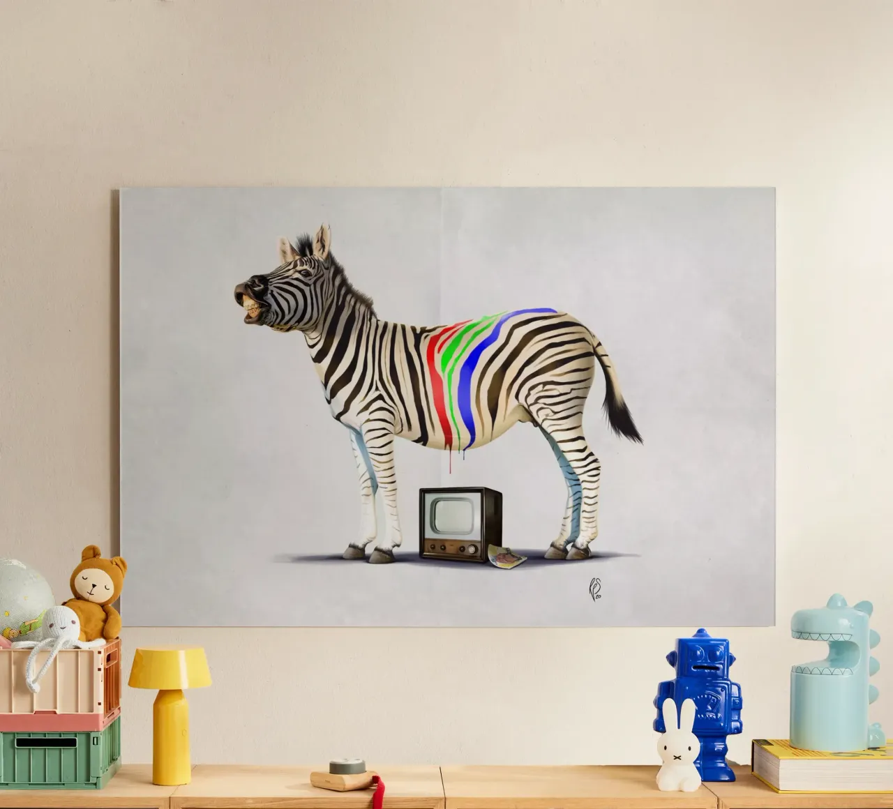 Fifty Three (Wordless) plexiglass da Rob Art | Illustration