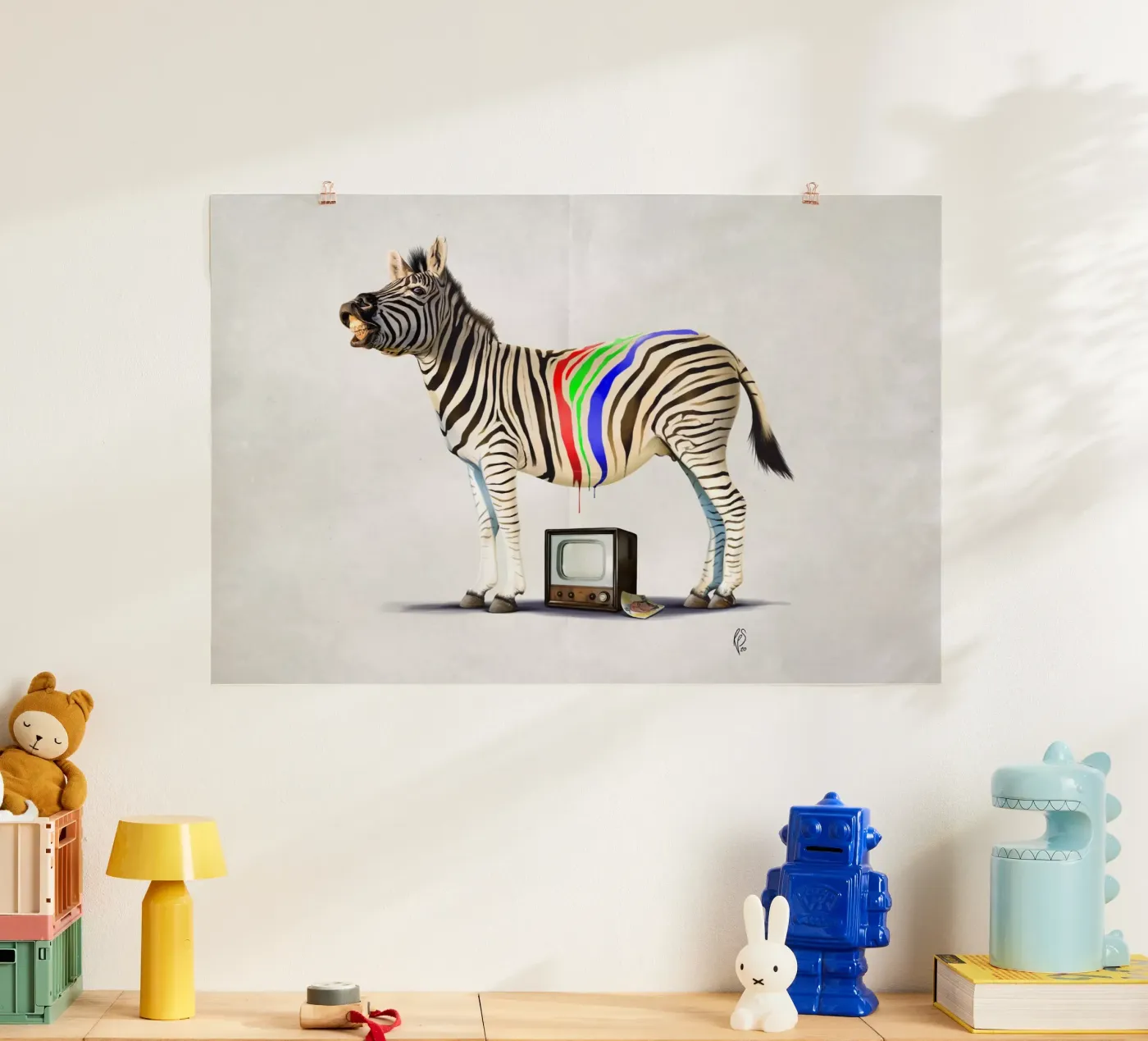 Fifty Three (Wordless) poster da Rob Art | Illustration
