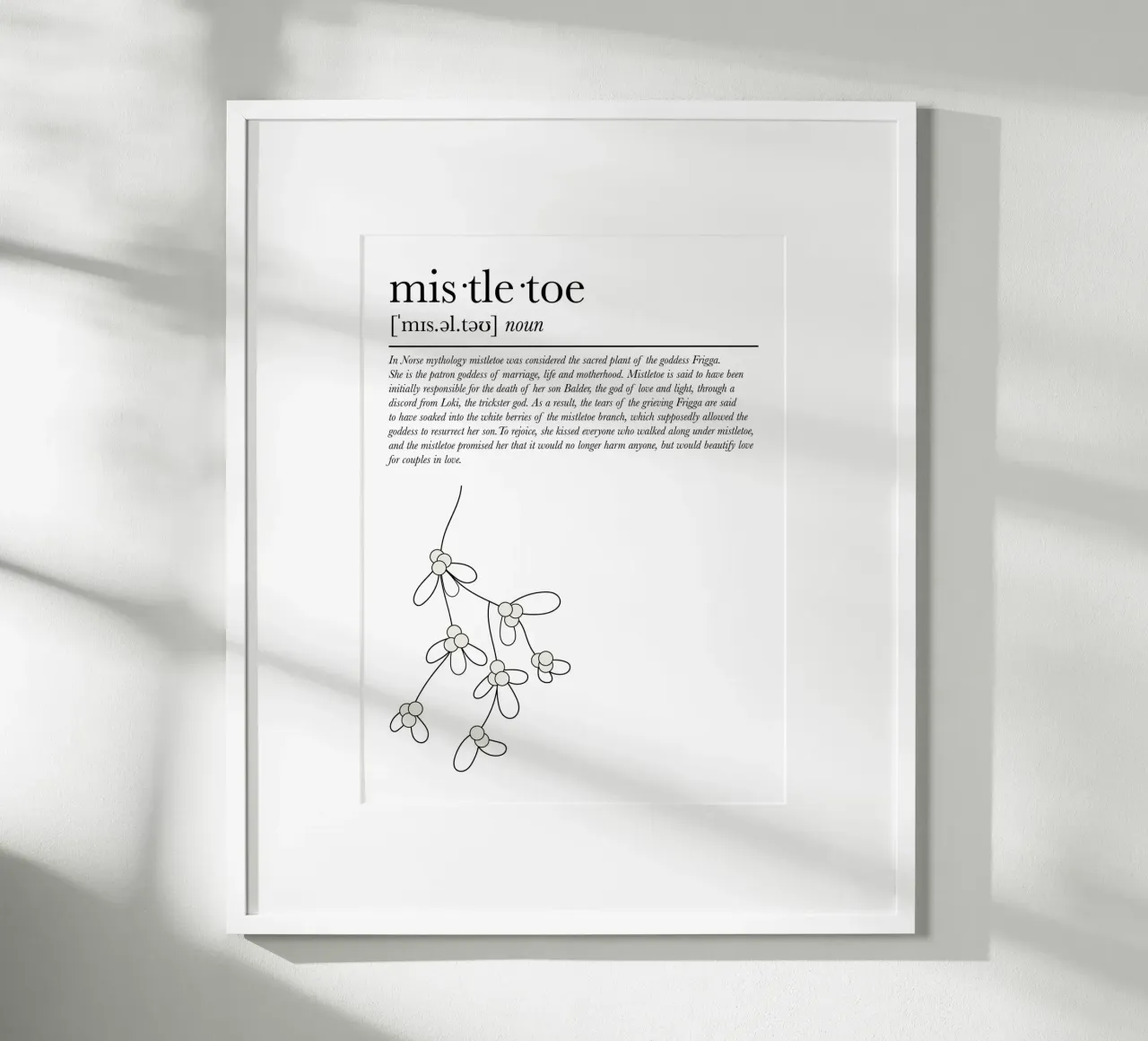 vischio. poster con telaio in legno da FRICKE DESIGN