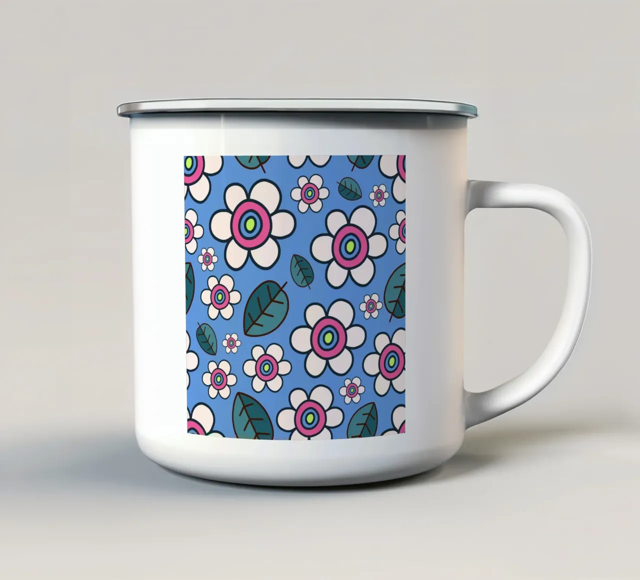 Scarabocchi Happy Bloom tazza in smalto da Happy Littles