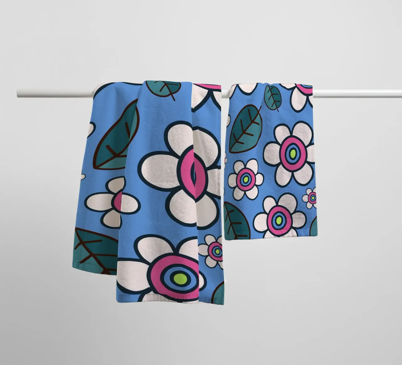 Scarabocchi Happy Bloom asciugamano da bagno da Happy Littles