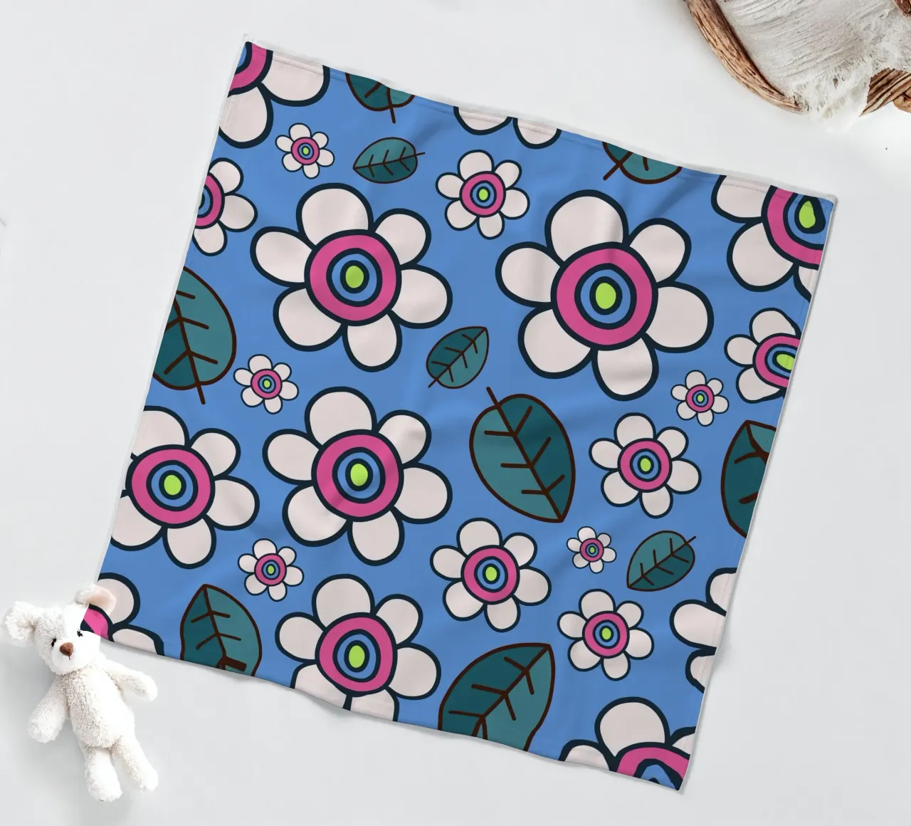 Scarabocchi Happy Bloom coperta in pile da Happy Littles