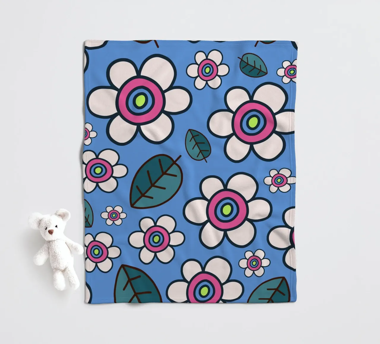Scarabocchi Happy Bloom coperta in pile da Happy Littles