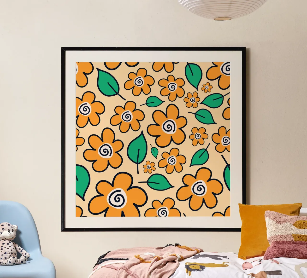 Happy Bloom Doodles poster by Happy Littles