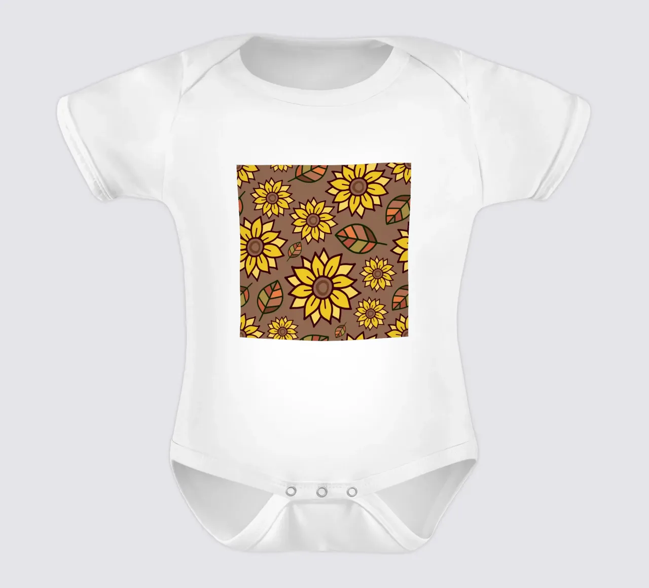 Scarabocchi Happy Bloom body neonato maniche corte da Happy Littles