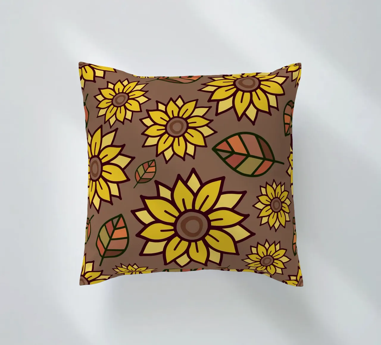 Happy Bloom Doodles decorative cushion by Happy Littles