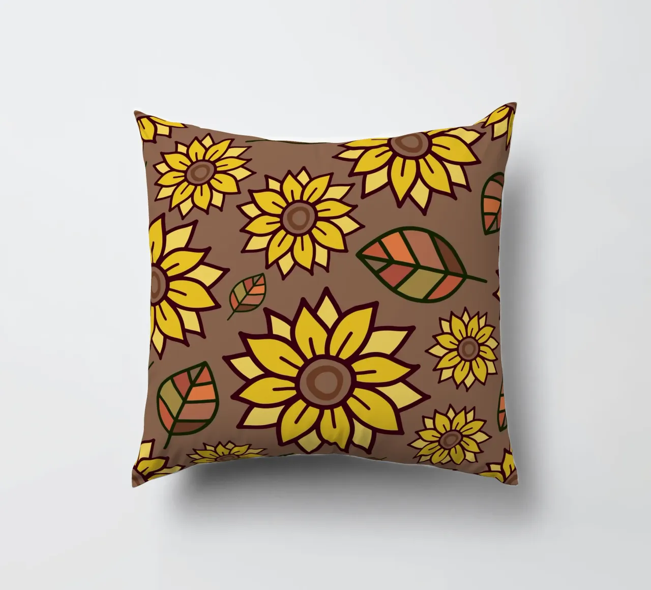 Happy Bloom Doodles decorative cushion by Happy Littles