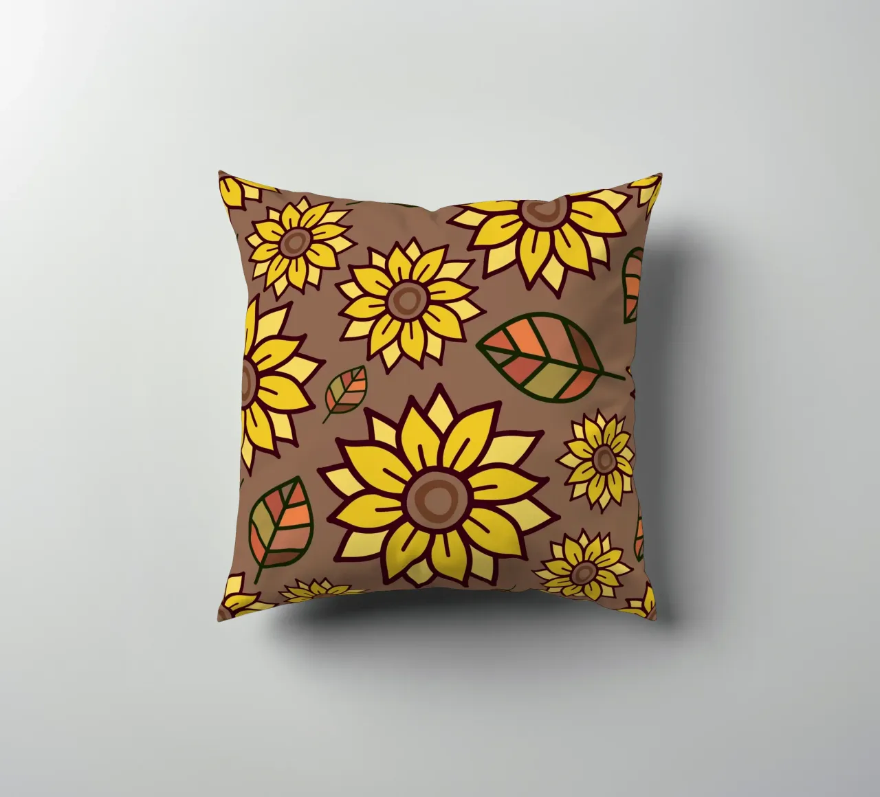 Happy Bloom Doodles decorative cushion by Happy Littles