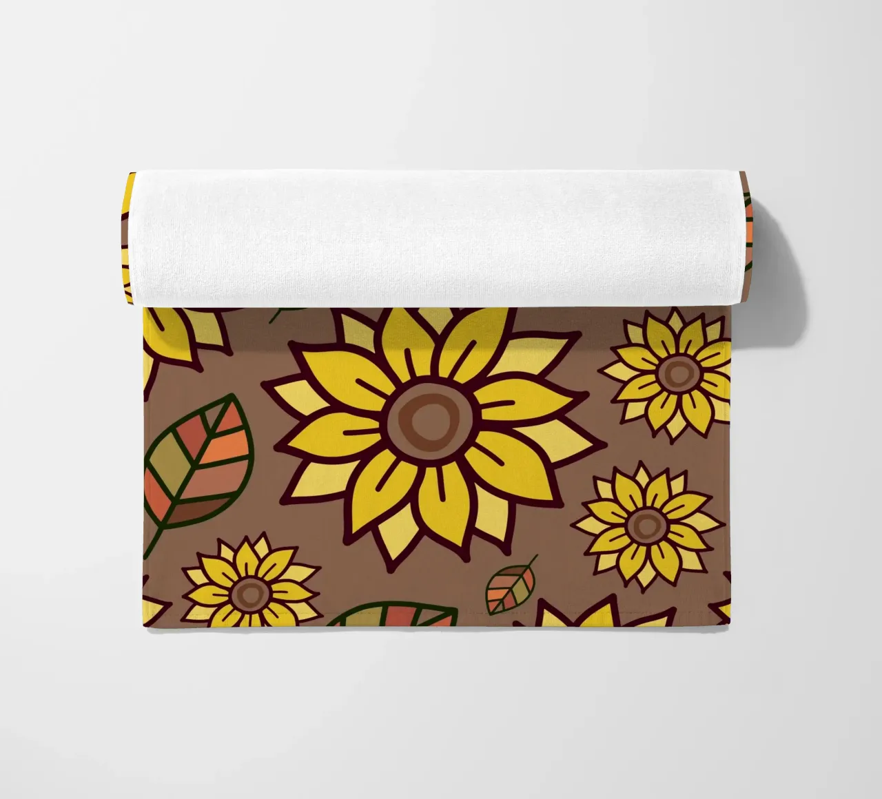 Happy Bloom Doodles beach towel by Happy Littles