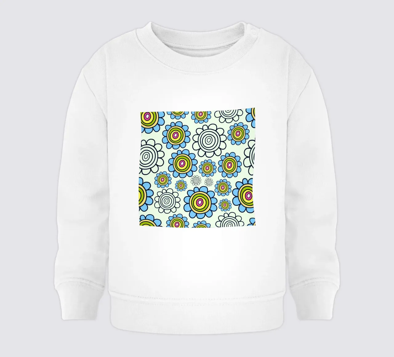 Scarabocchi Happy Bloom felpa neonato da Happy Littles