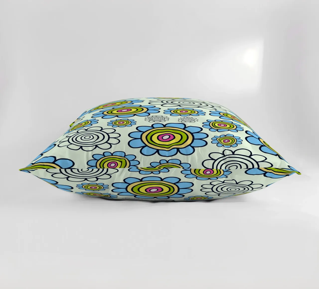 Happy Bloom Doodles decorative cushion by Happy Littles