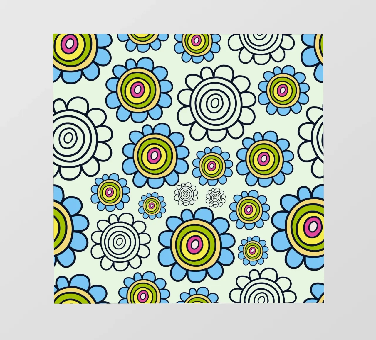 Scarabocchi Happy Bloom telo in pvc da Happy Littles