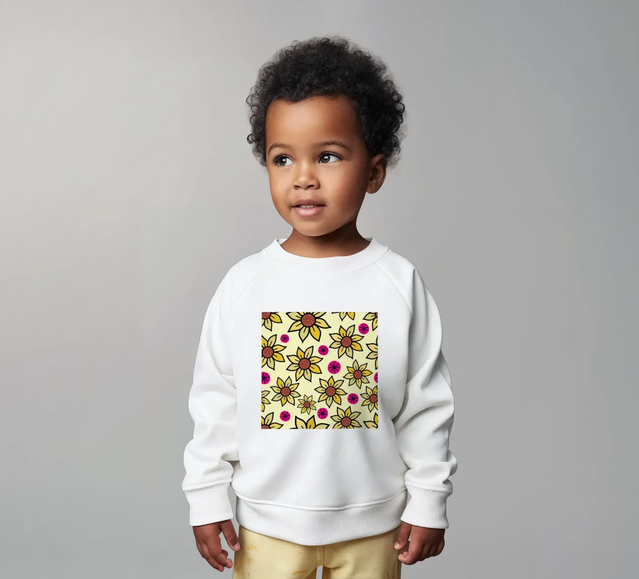 Scarabocchi Happy Bloom felpa neonato da Happy Littles