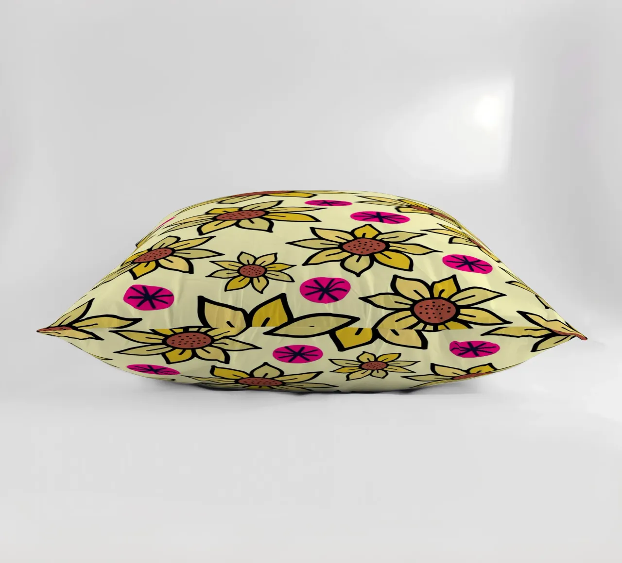 Happy Bloom Doodles decorative cushion by Happy Littles