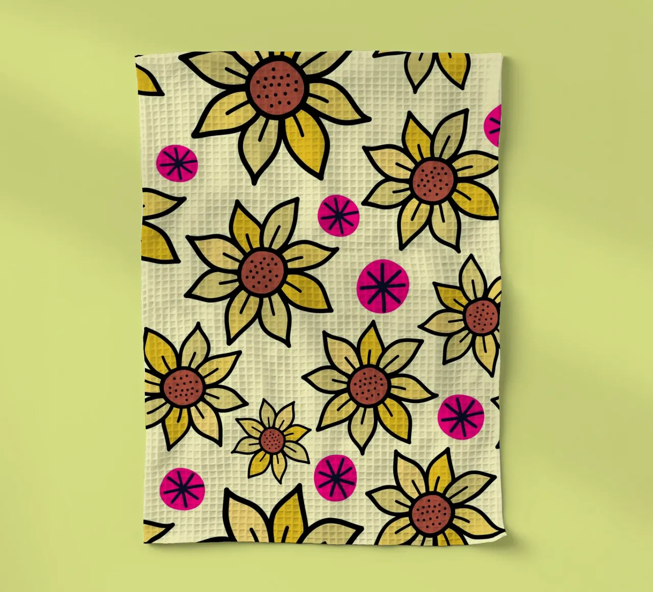 Scarabocchi Happy Bloom canovaccio da cucina da Happy Littles