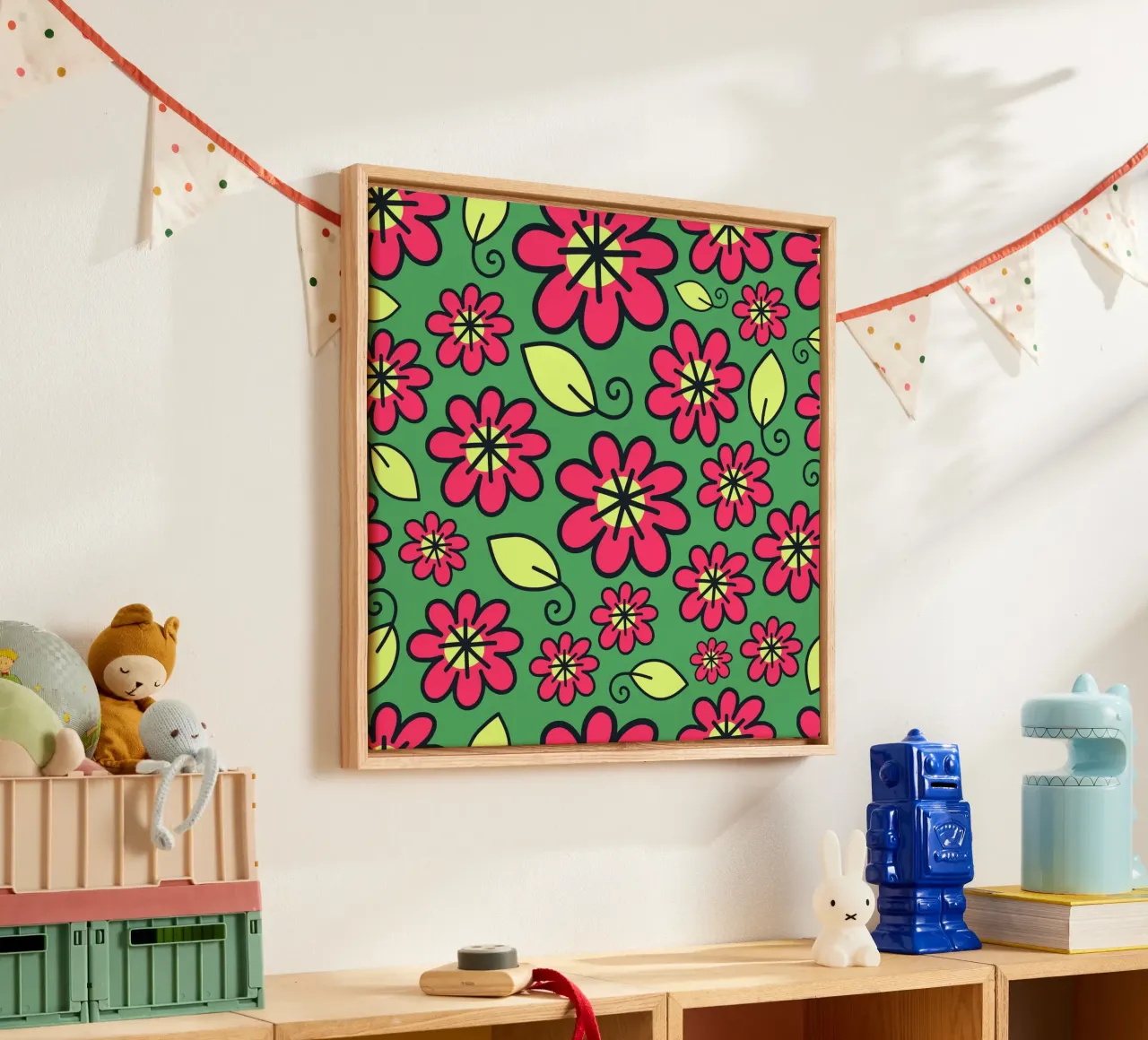 Scarabocchi Happy Bloom tela da Happy Littles