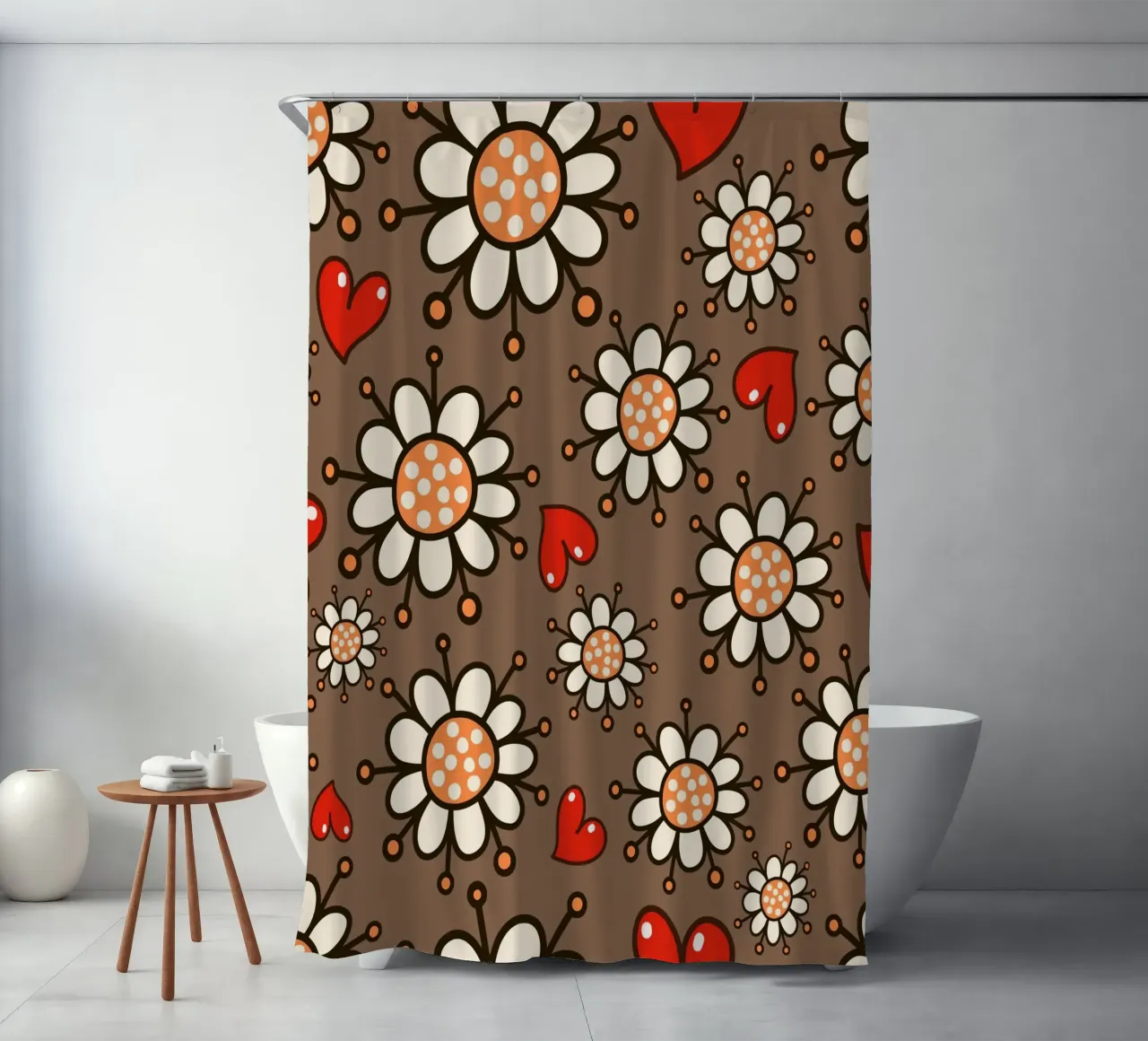 Scarabocchi Happy Bloom tenda da doccia da Happy Littles