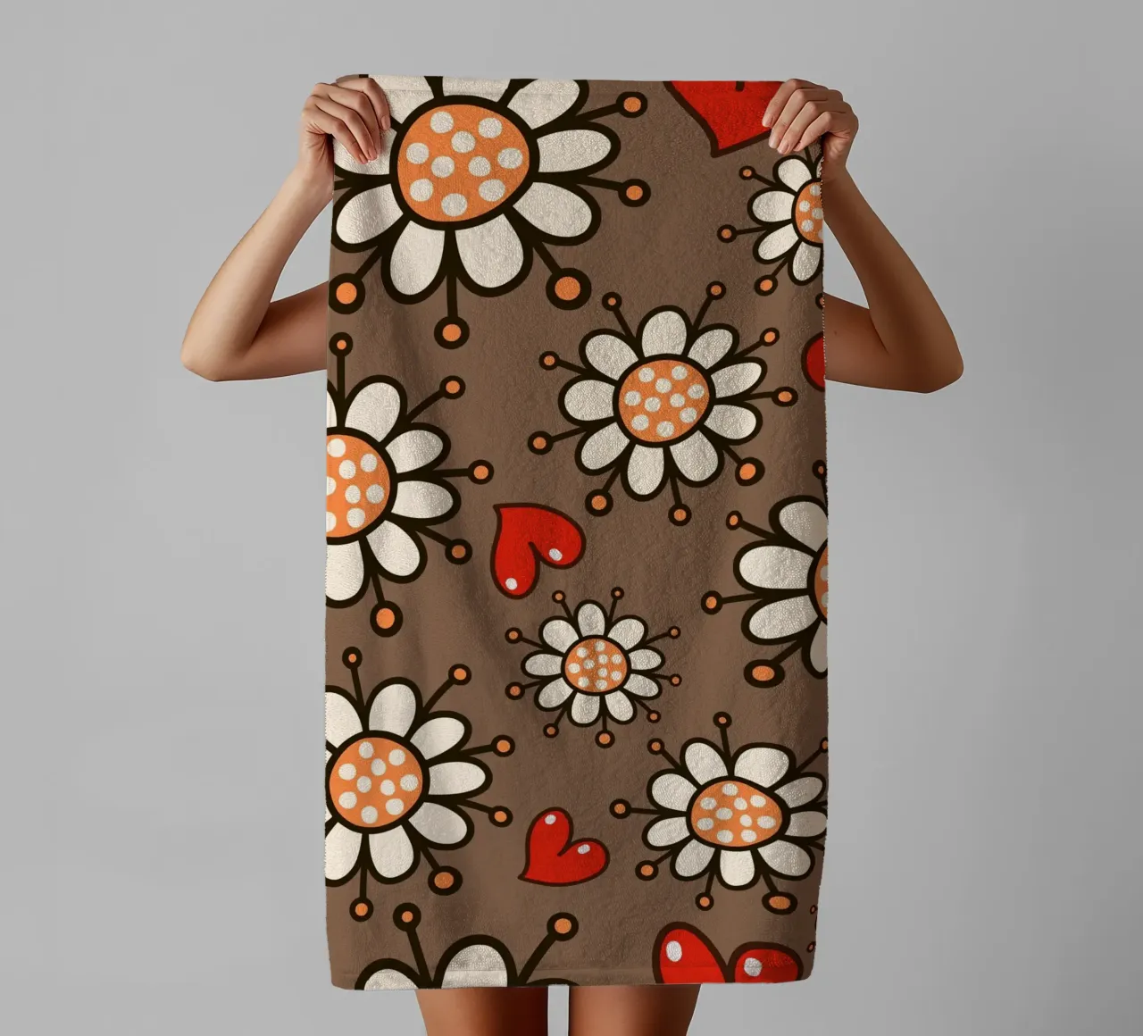 Scarabocchi Happy Bloom asciugamano da bagno da Happy Littles