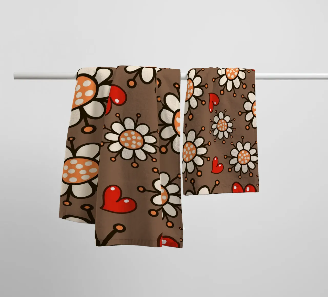 Scarabocchi Happy Bloom asciugamano da bagno da Happy Littles