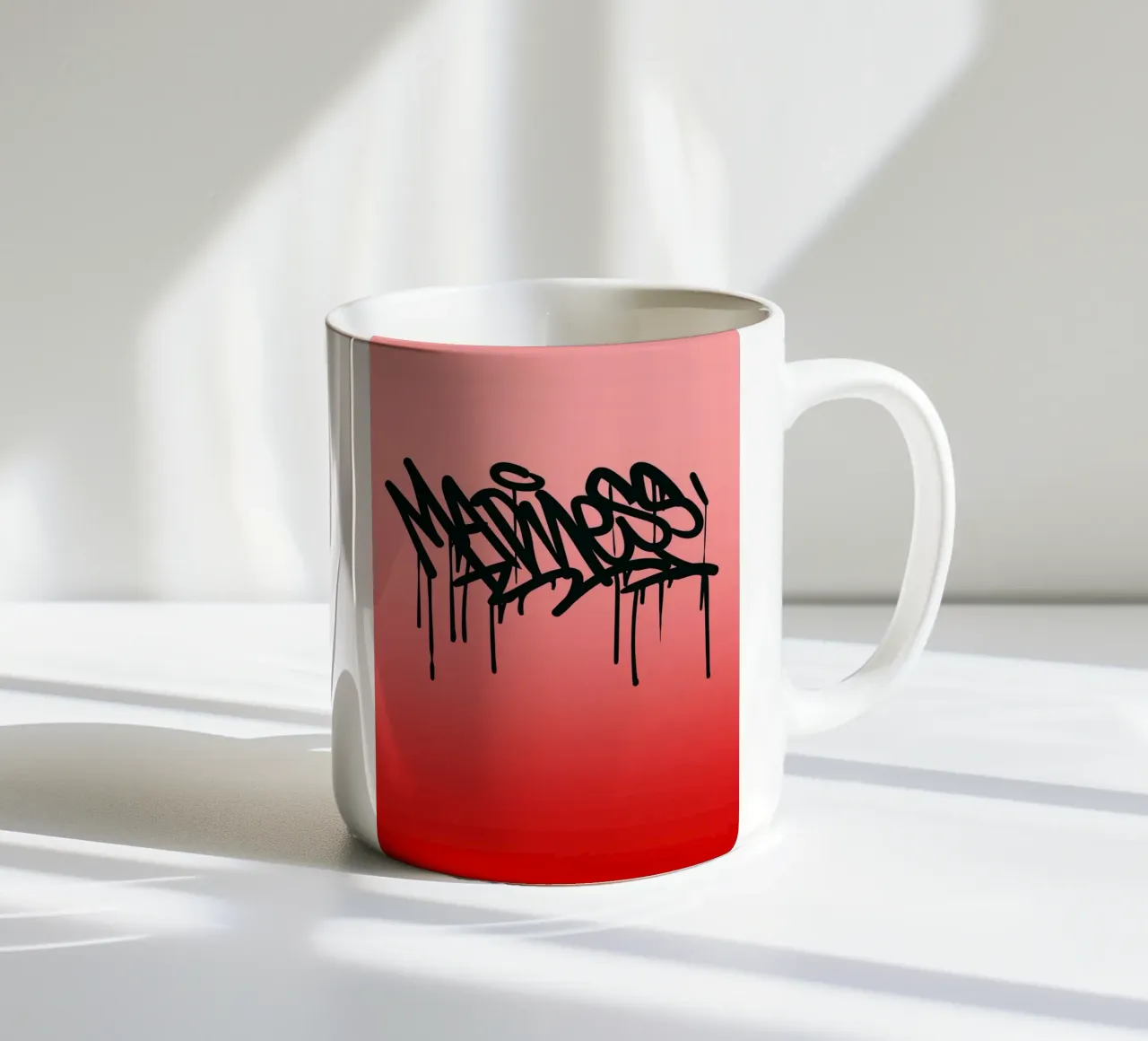 Madness tazza in ceramica da Flo Klein