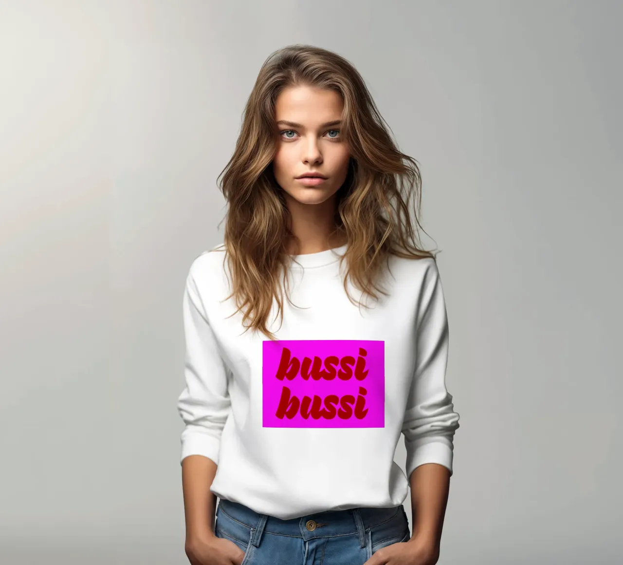 Bussi felpa da Flo Klein