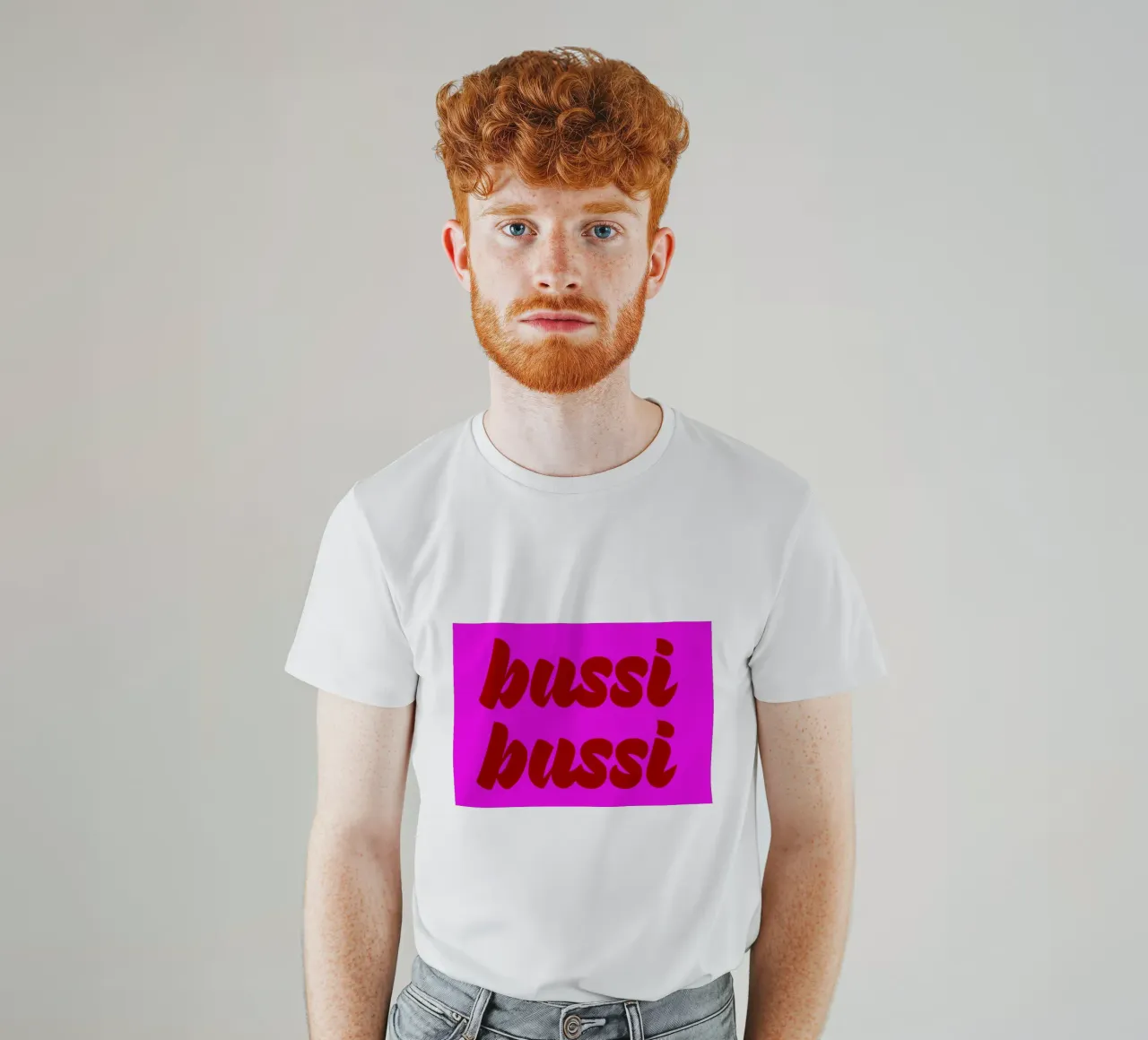 Bussi t-shirt by Flo Klein