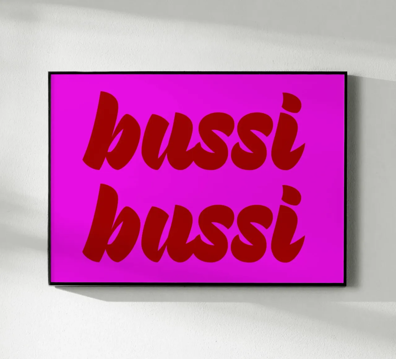 Bussi plexiglass da Flo Klein