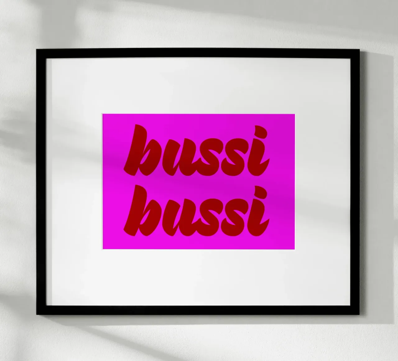 Bussi poster da Flo Klein